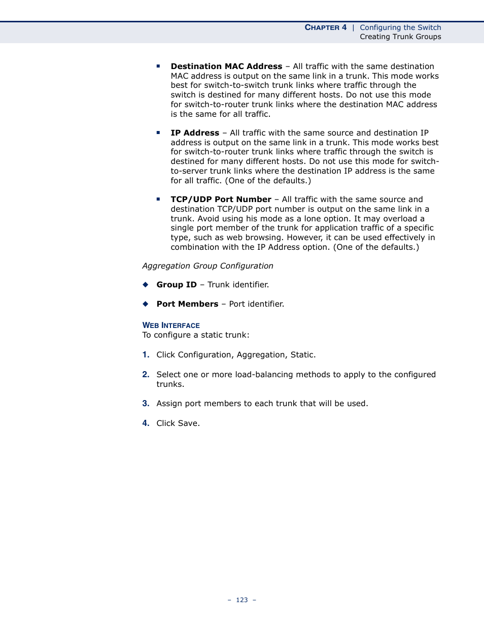 LevelOne GSW-4876 User Manual | Page 123 / 314
