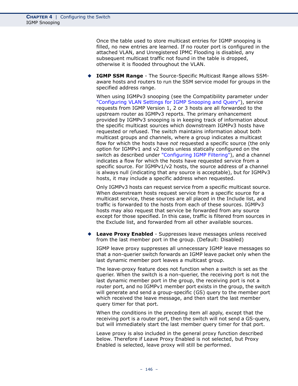 LevelOne GSW-4876 User Manual | Page 146 / 314