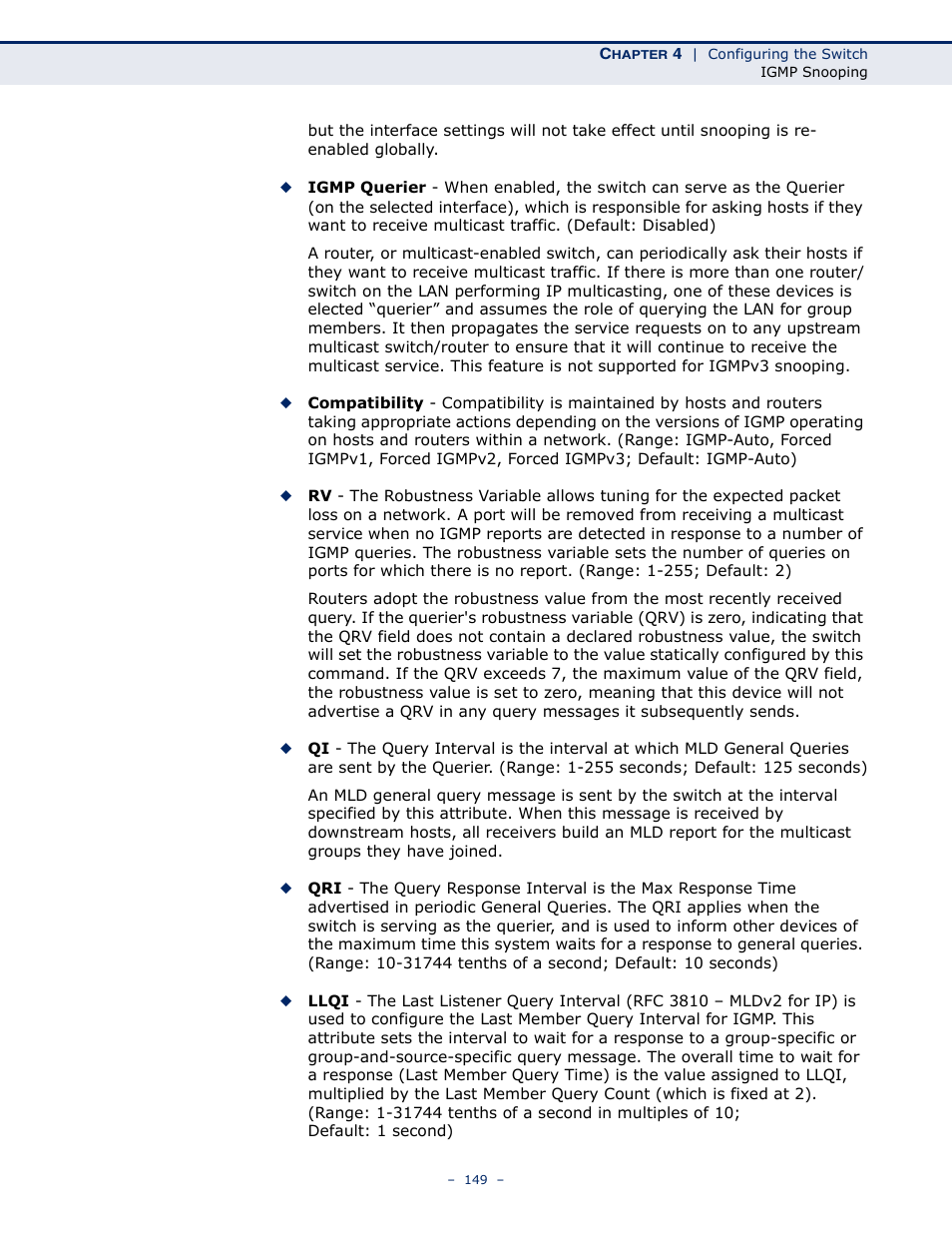 LevelOne GSW-4876 User Manual | Page 149 / 314