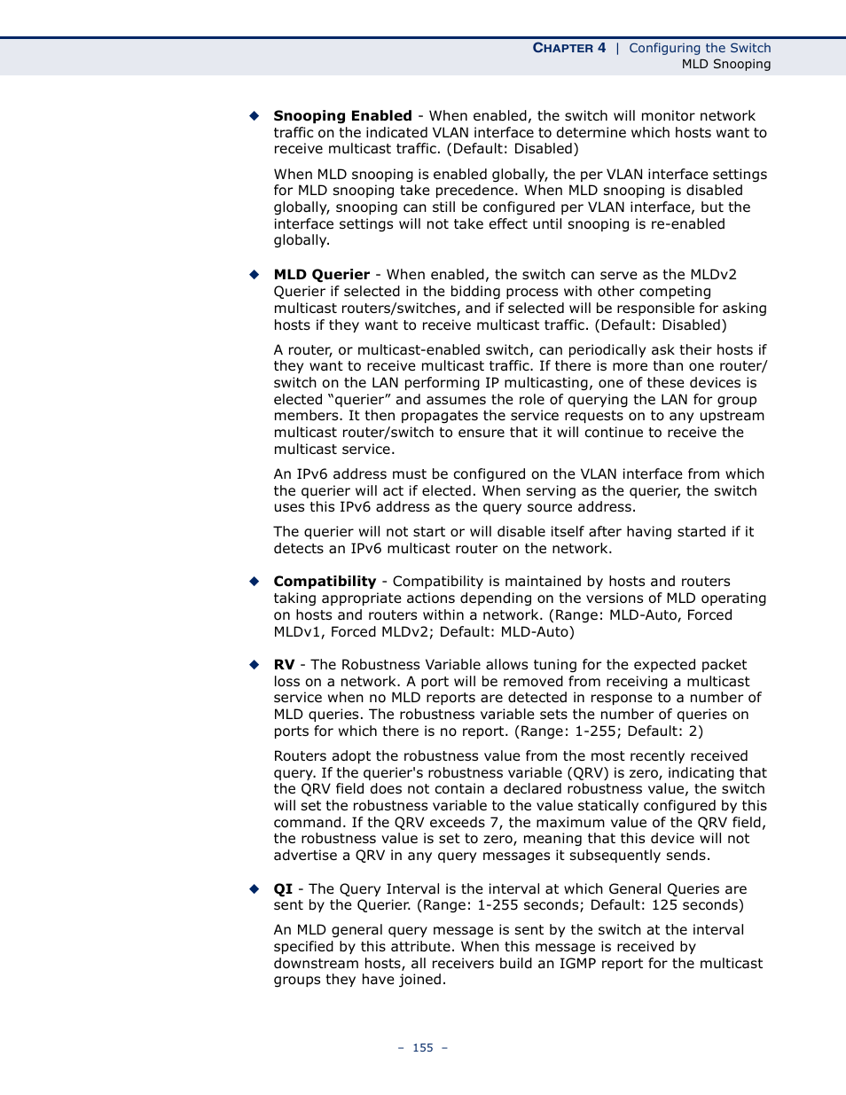 LevelOne GSW-4876 User Manual | Page 155 / 314