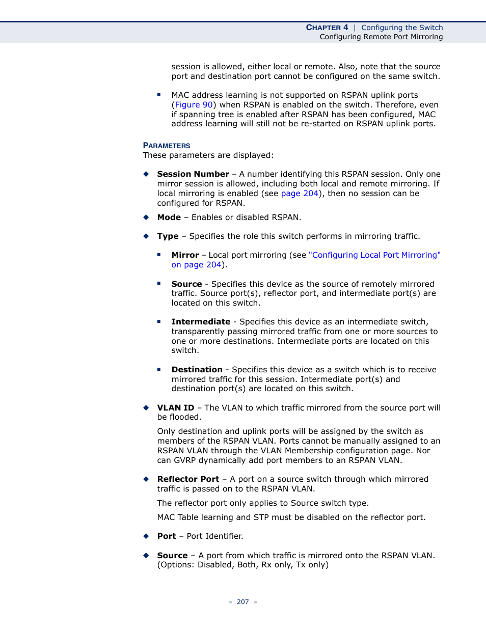 LevelOne GSW-4876 User Manual | Page 207 / 314