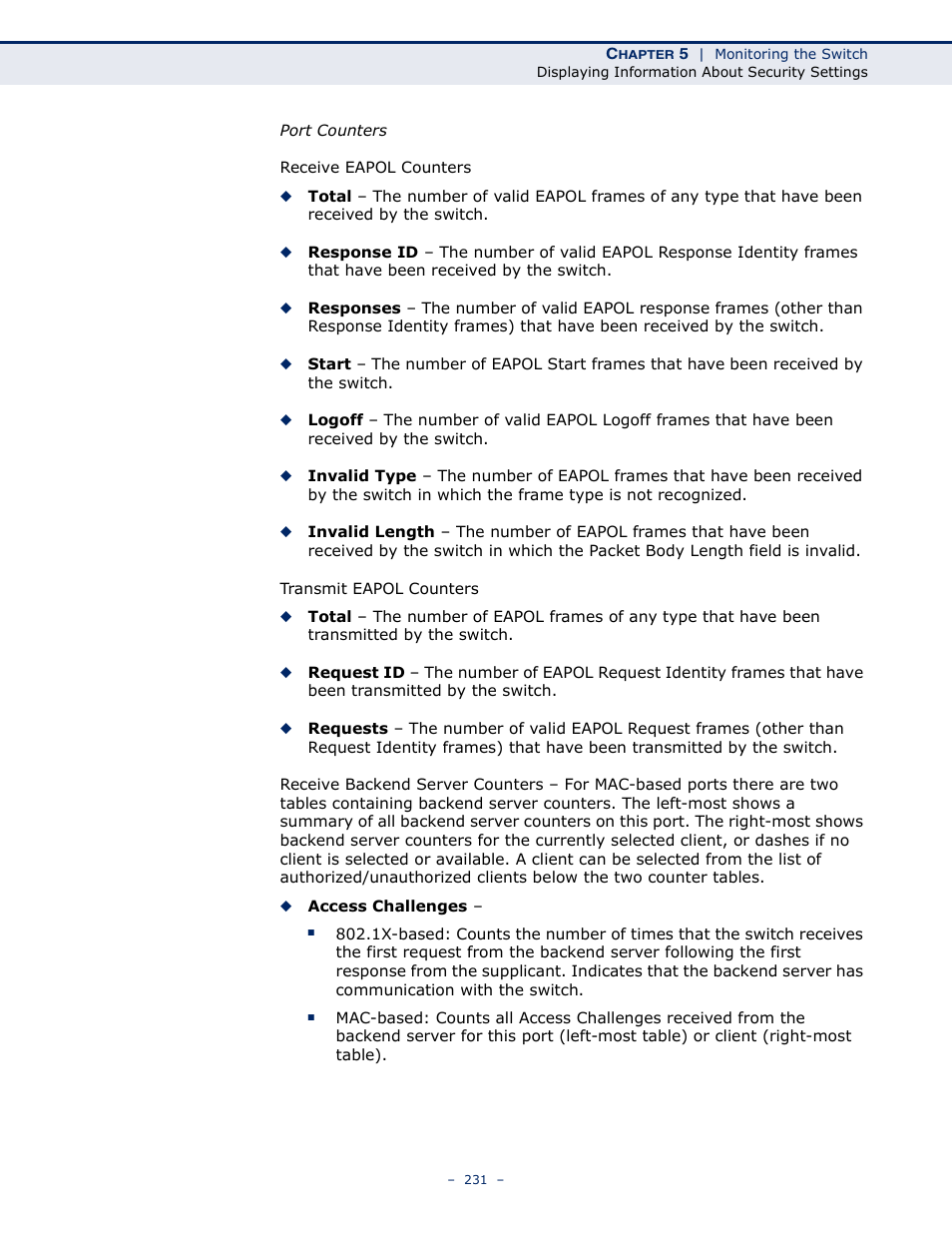 LevelOne GSW-4876 User Manual | Page 231 / 314