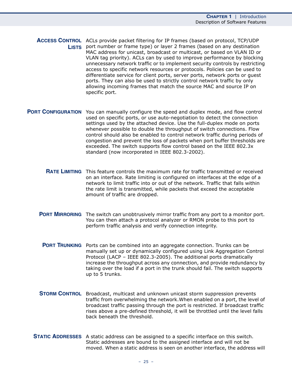 LevelOne GSW-4876 User Manual | Page 25 / 314