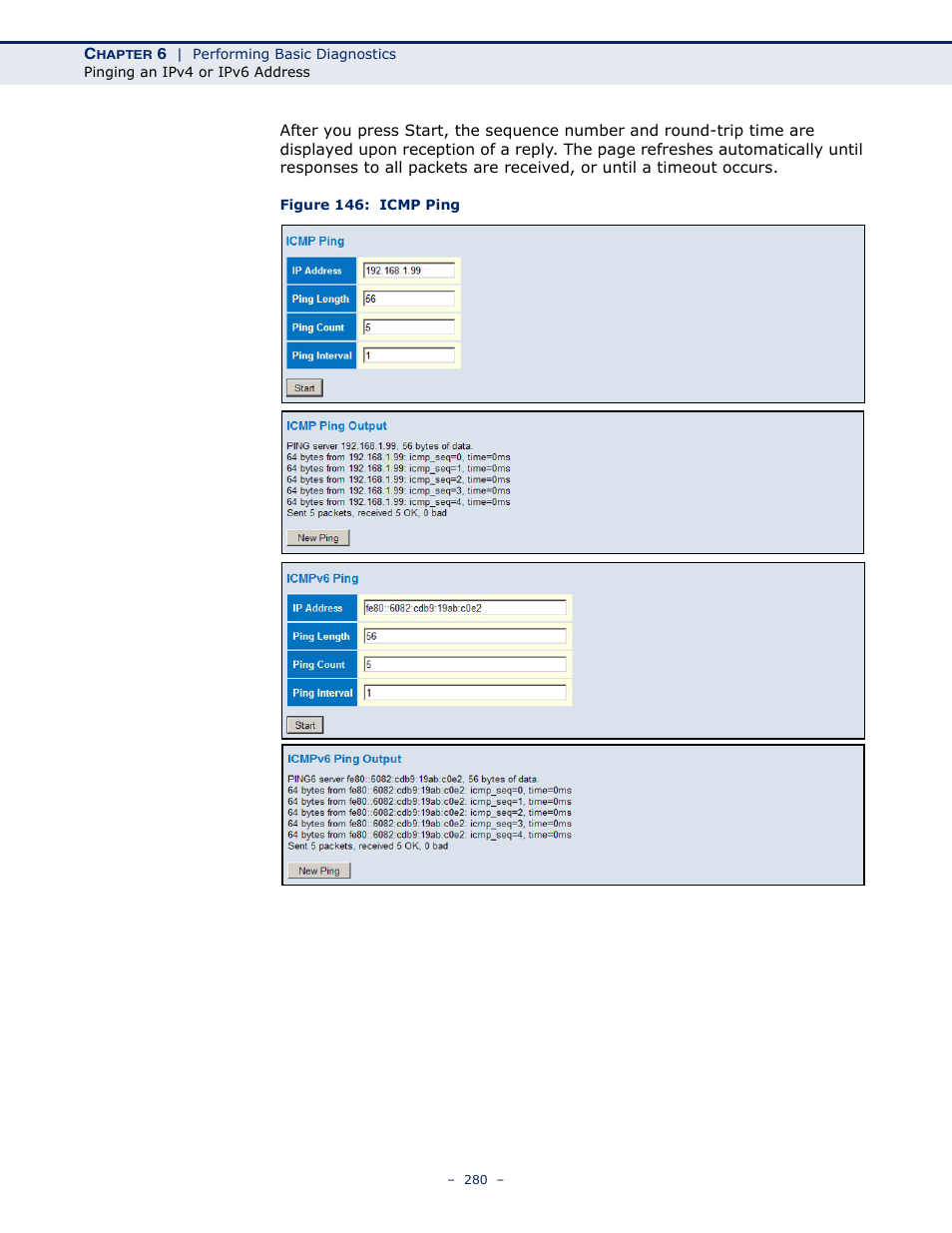 Figure 146: icmp ping | LevelOne GSW-4876 User Manual | Page 280 / 314