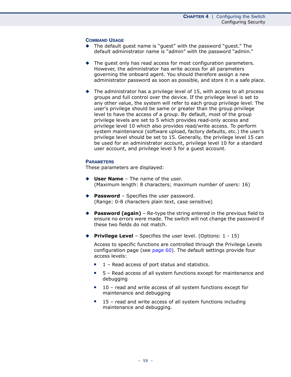 LevelOne GSW-4876 User Manual | Page 59 / 314
