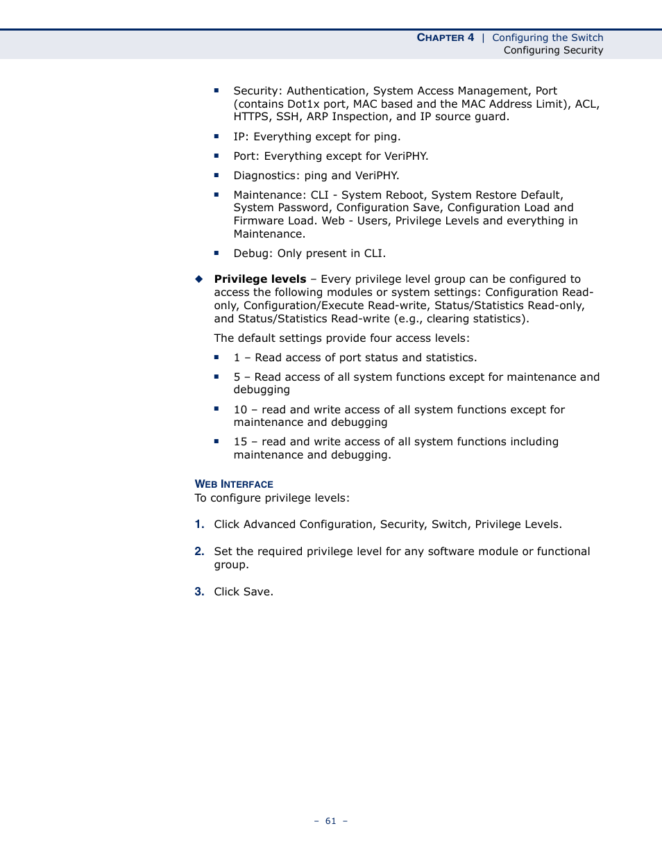 LevelOne GSW-4876 User Manual | Page 61 / 314