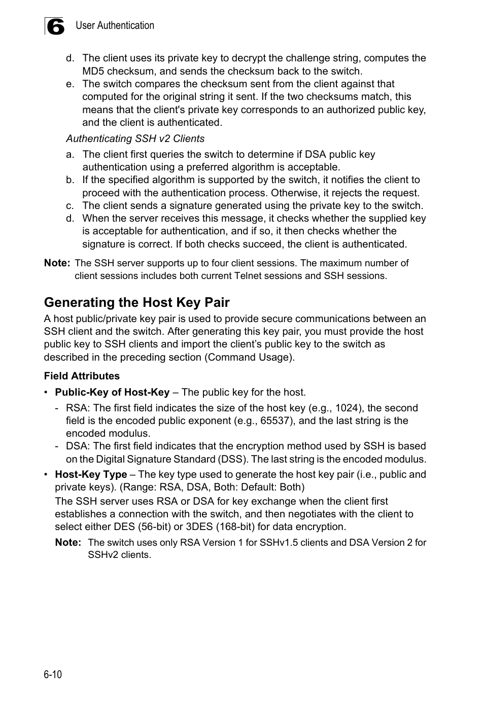 Generating the host key pair | LevelOne GTL-2690 User Manual | Page 145 / 789
