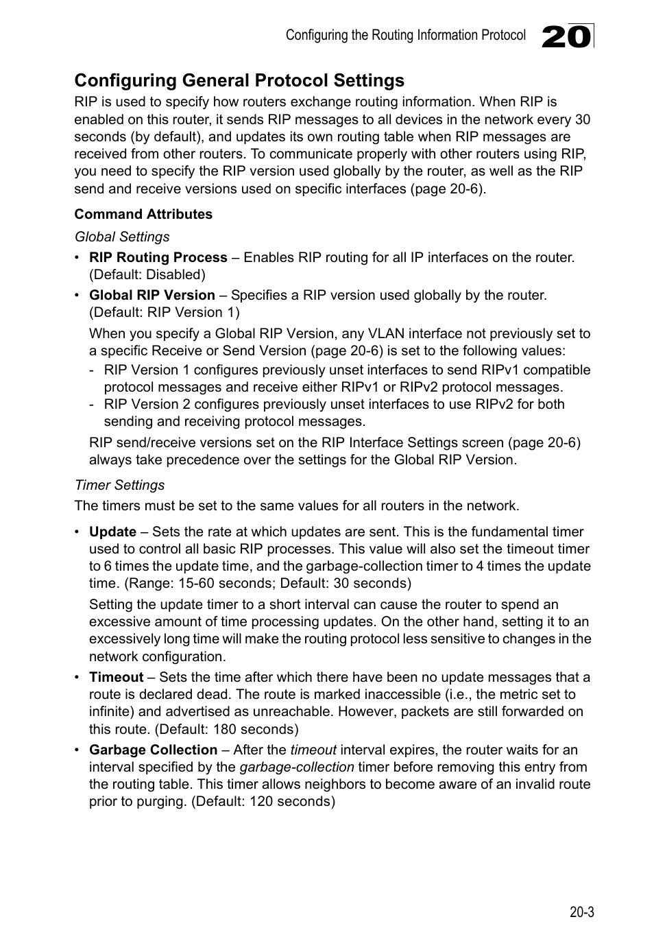 Configuring general protocol settings | LevelOne GTL-2690 User Manual | Page 344 / 789