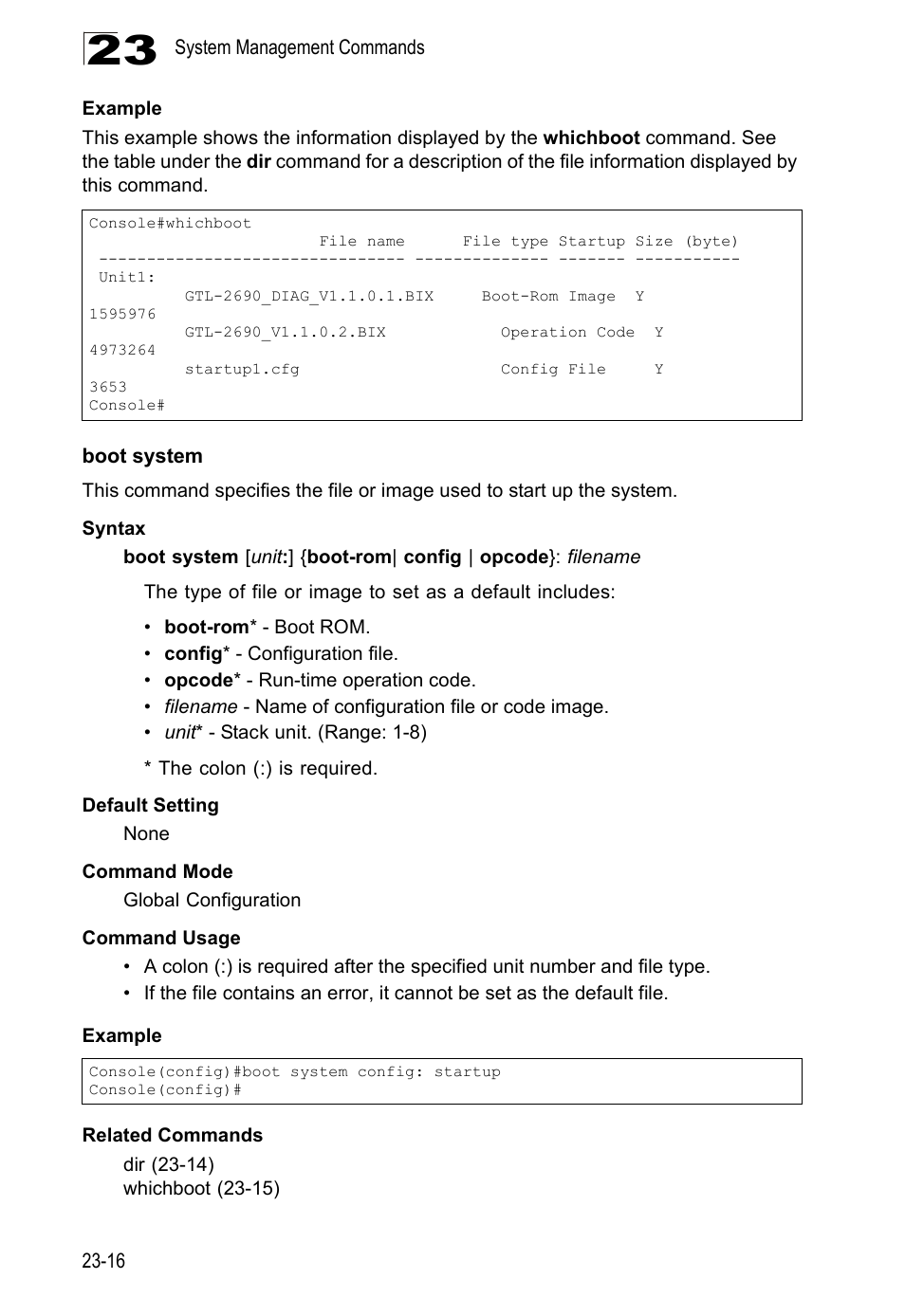 Boot system | LevelOne GTL-2690 User Manual | Page 419 / 789