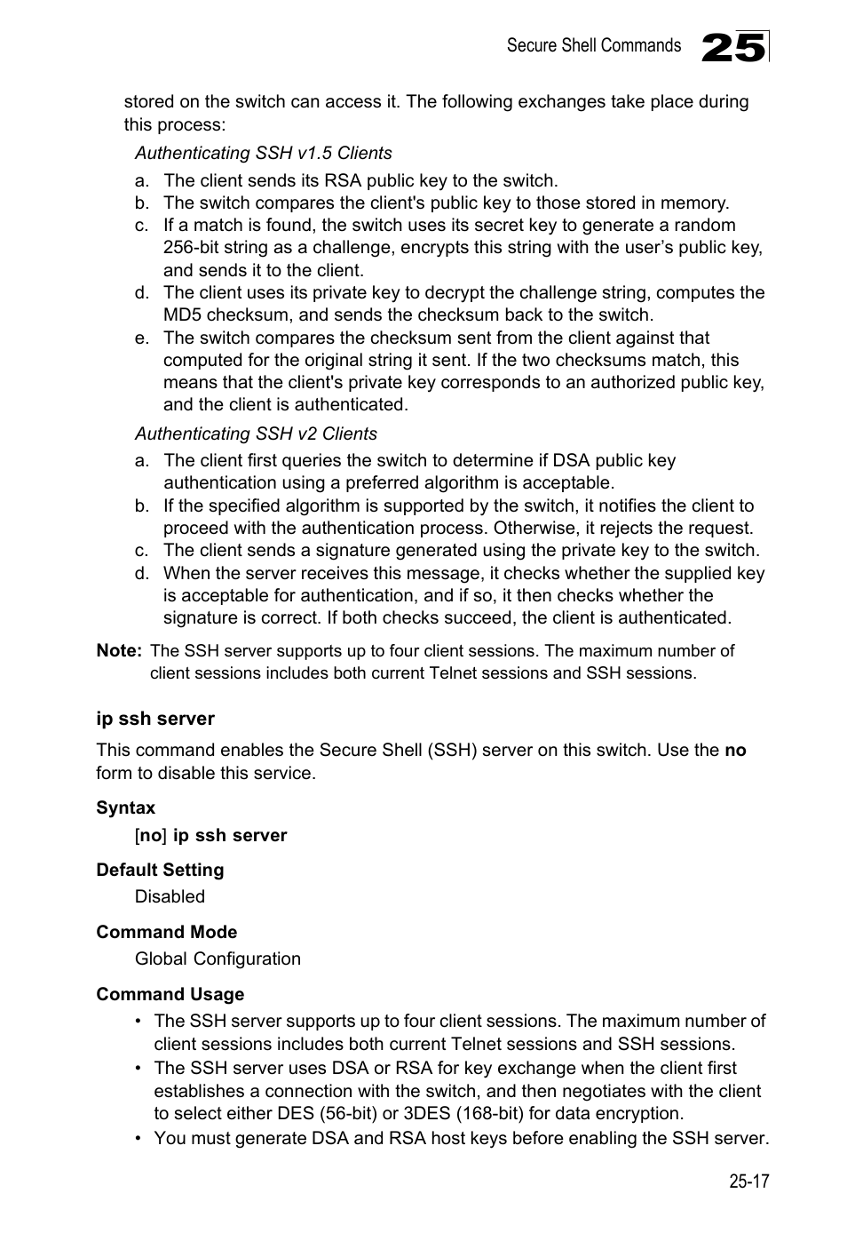 Ip ssh server | LevelOne GTL-2690 User Manual | Page 480 / 789