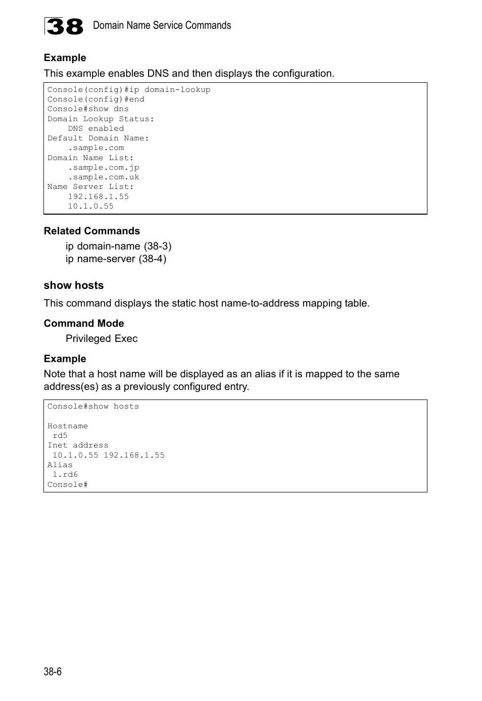 Show hosts | LevelOne GTL-2690 User Manual | Page 649 / 789