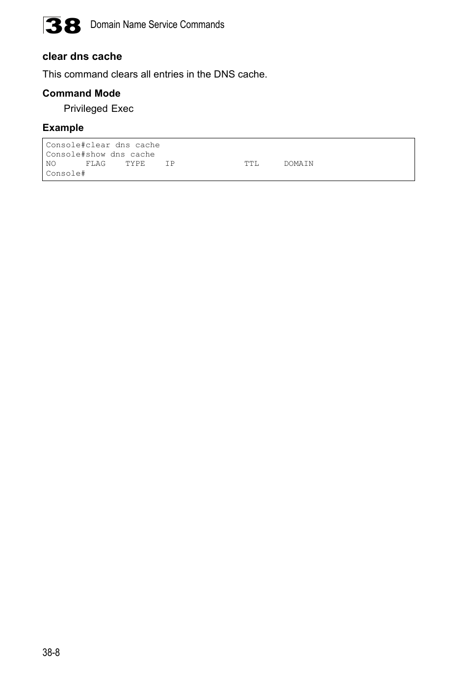 Clear dns cache | LevelOne GTL-2690 User Manual | Page 651 / 789