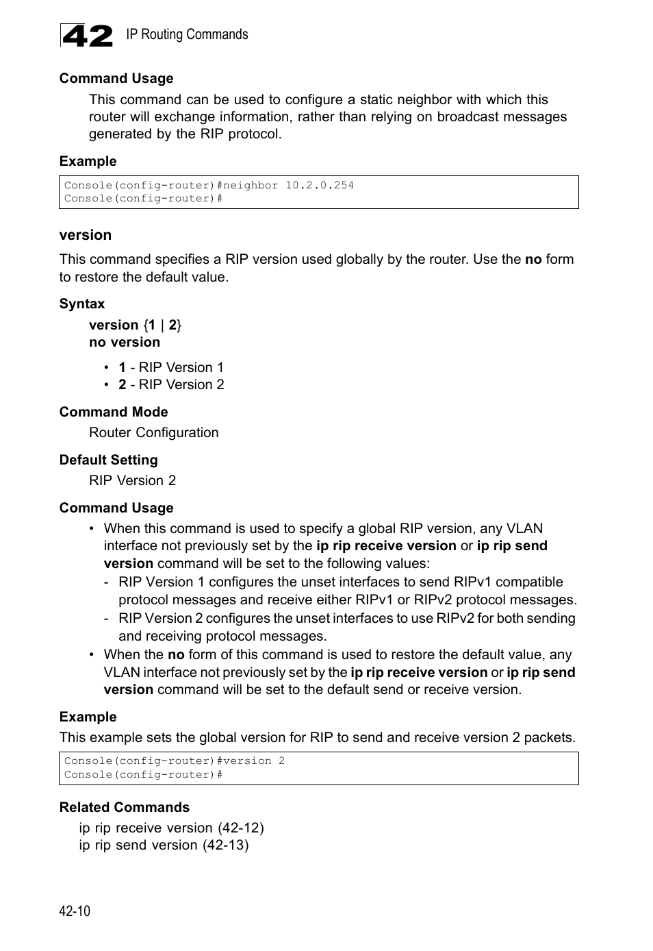 Version, Version 42-10 | LevelOne GTL-2690 User Manual | Page 723 / 789