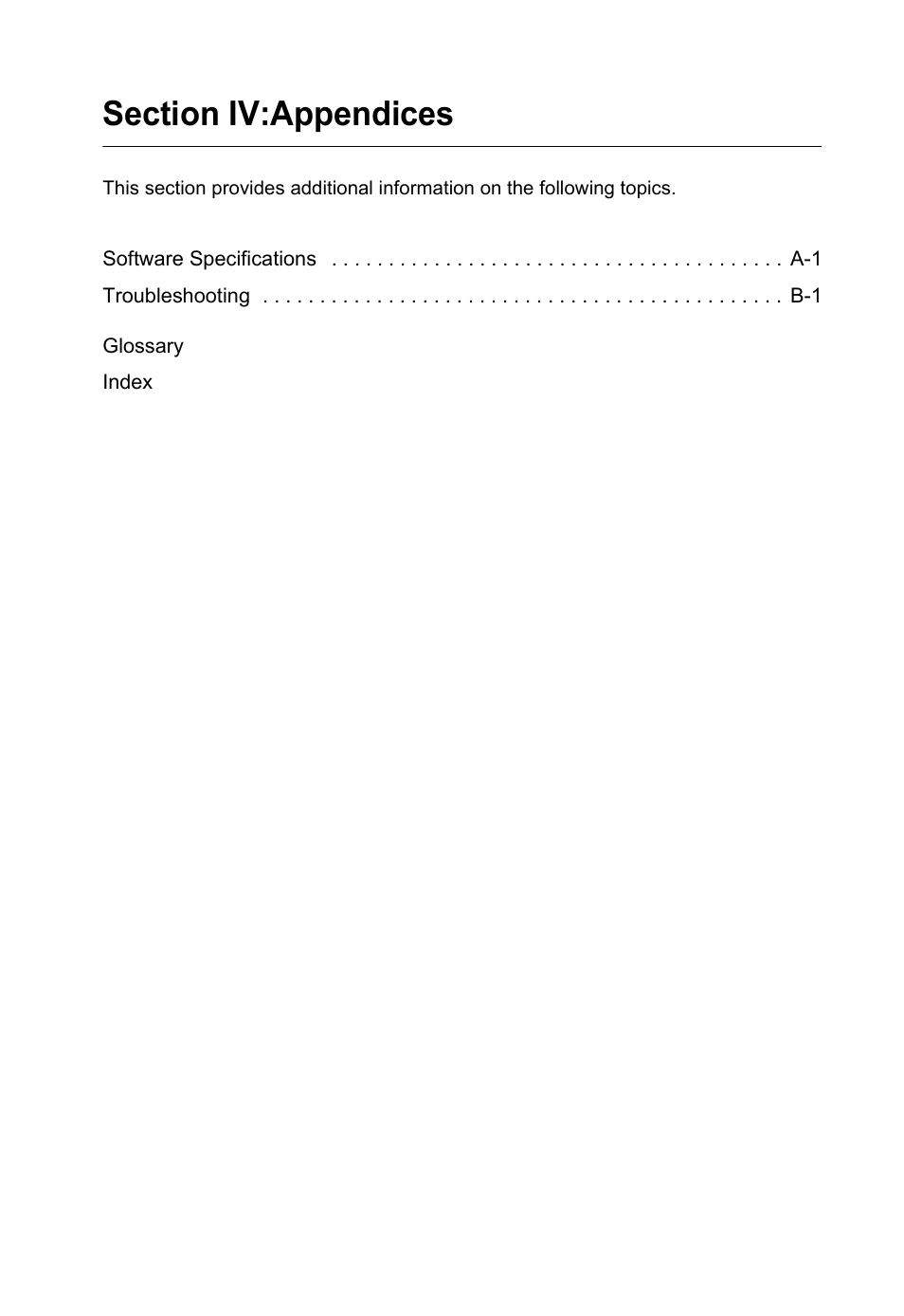 Section iv: appendices | LevelOne GTL-2690 User Manual | Page 766 / 789