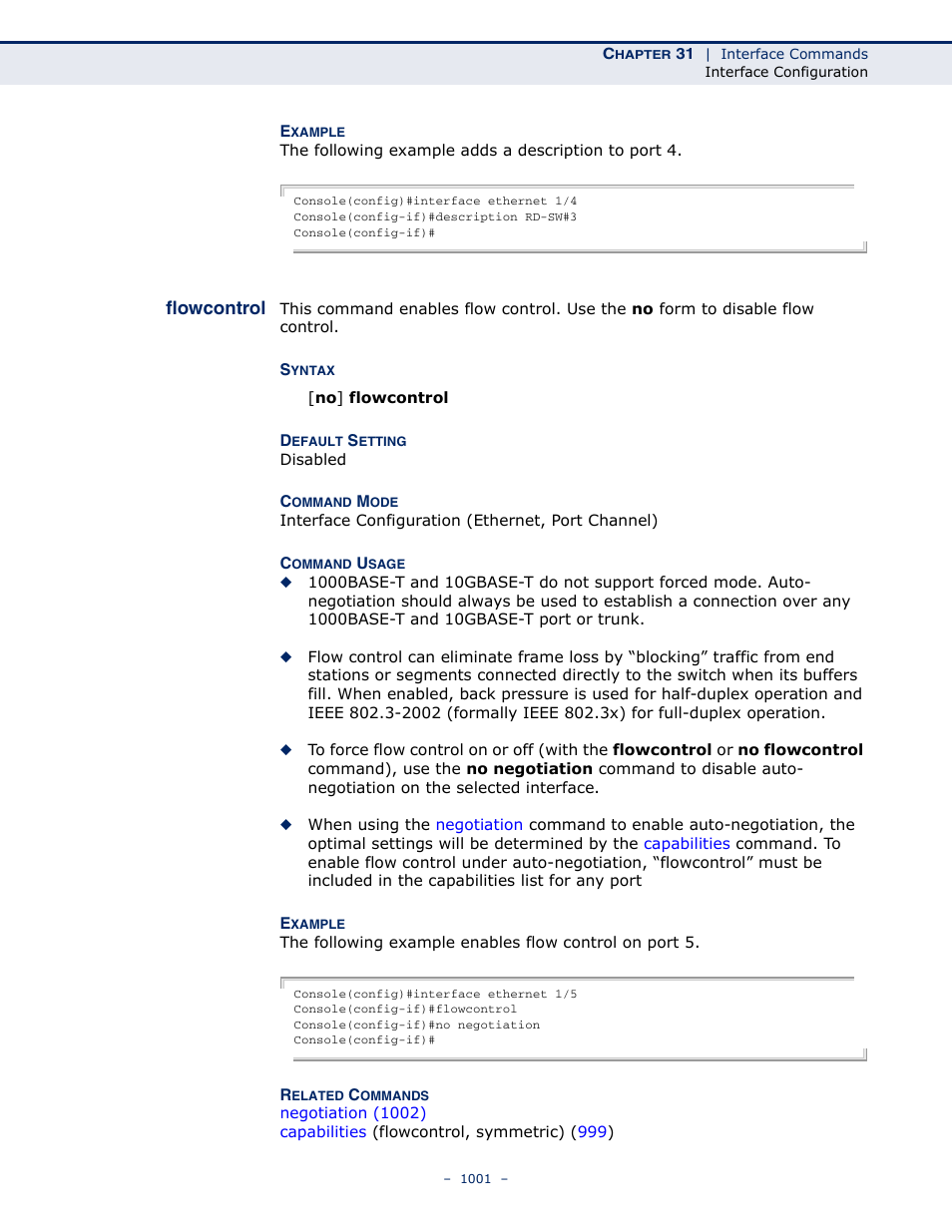 Flowcontrol, Flowcontrol 1001, Flowcontrol (1001) | LevelOne GTL-2691 User Manual | Page 1001 / 1644