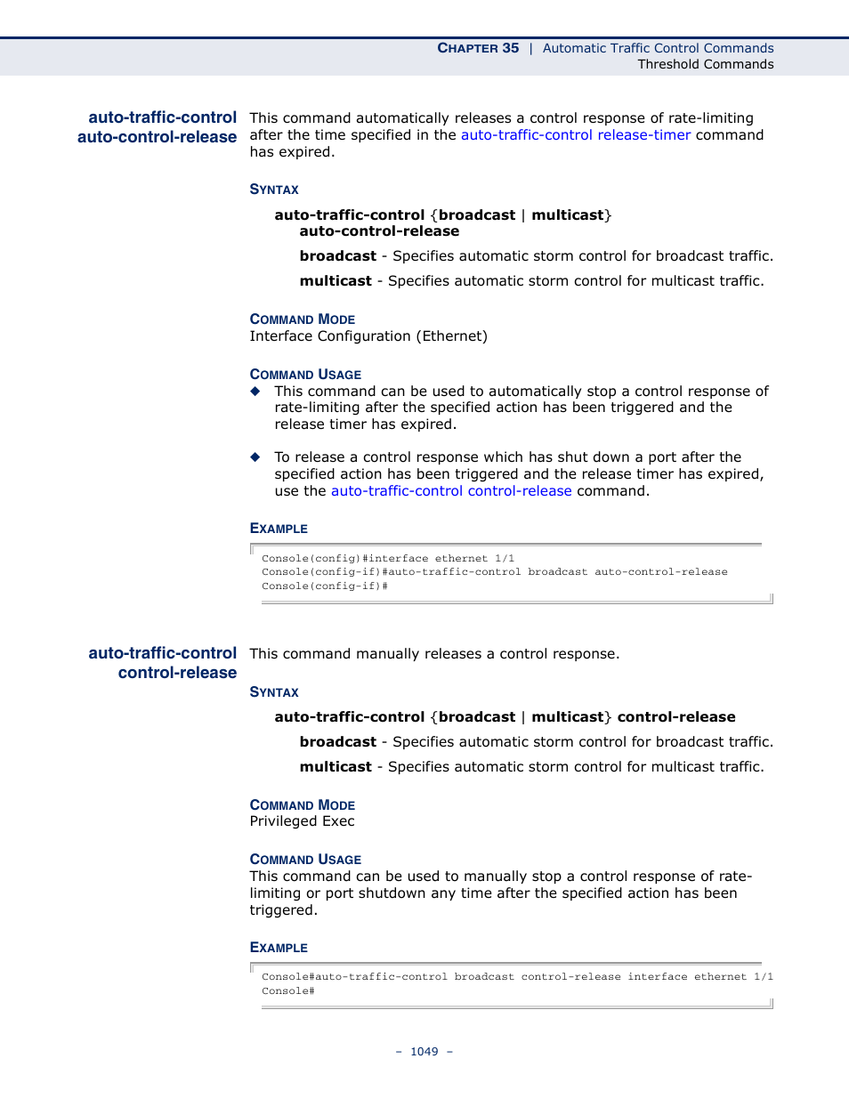 Auto-traffic-control auto-control-release, Auto-traffic-control control-release, Auto-traffic-control | Auto-control-release, Control-release, Auto-traffic, Control control-release | LevelOne GTL-2691 User Manual | Page 1049 / 1644