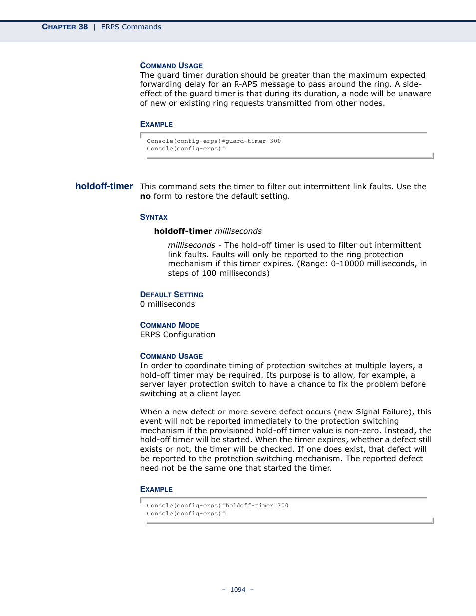 Holdoff-timer, Holdoff-timer 1094 | LevelOne GTL-2691 User Manual | Page 1094 / 1644