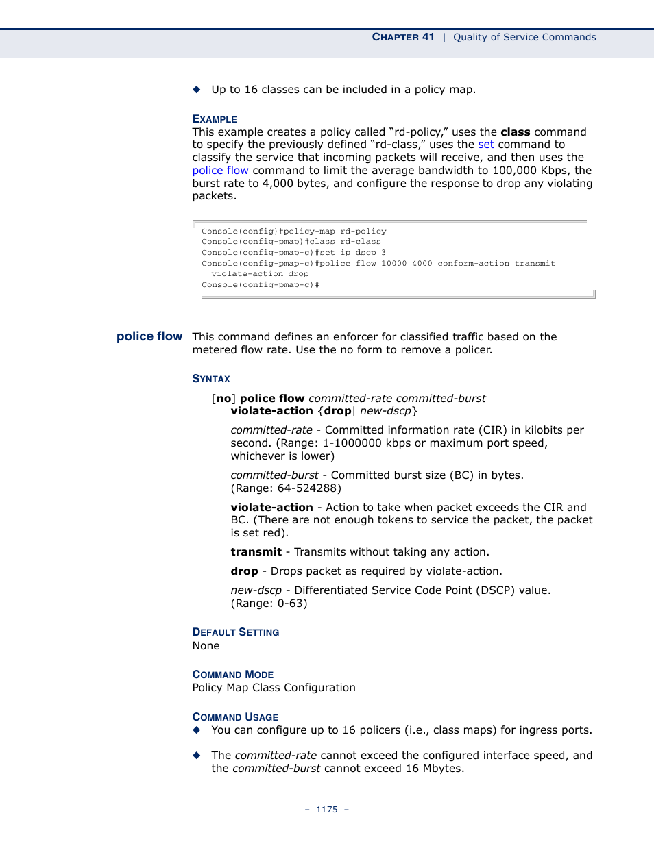 Police flow, Police, Flow | LevelOne GTL-2691 User Manual | Page 1175 / 1644