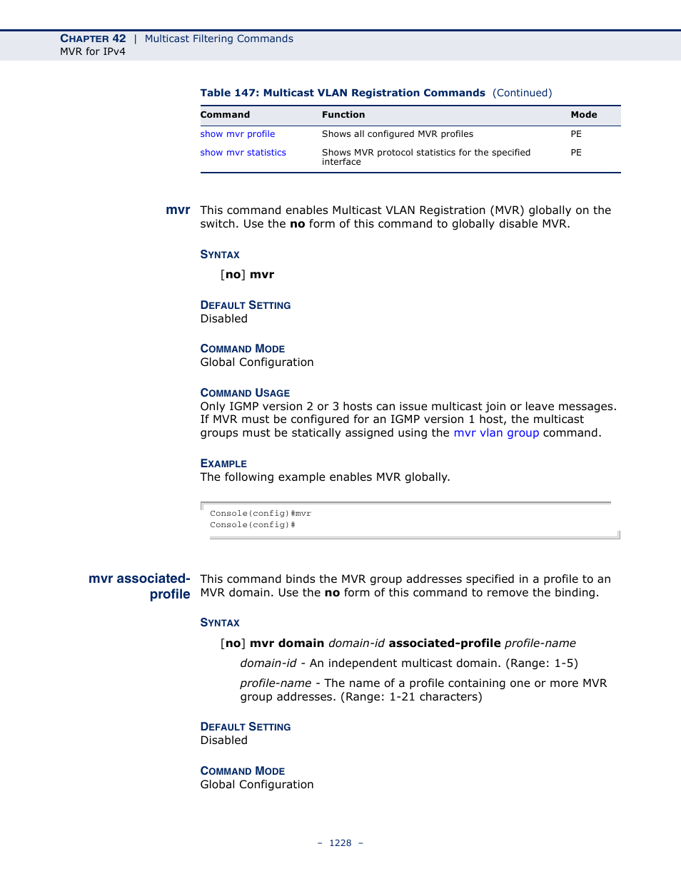 Mvr associated- profile, Mvr associated-profile | LevelOne GTL-2691 User Manual | Page 1228 / 1644