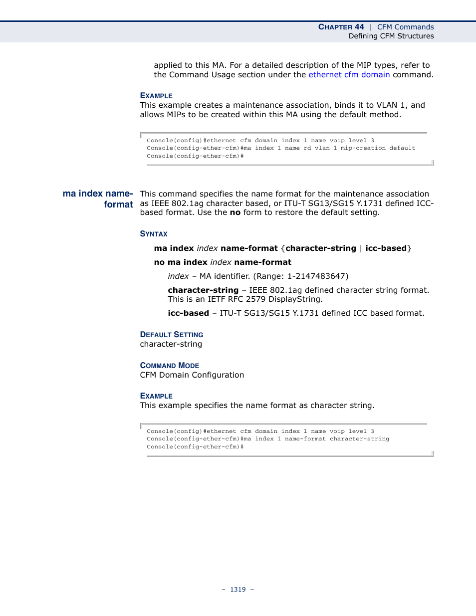 Ma index name- format, Ma index name-format | LevelOne GTL-2691 User Manual | Page 1319 / 1644