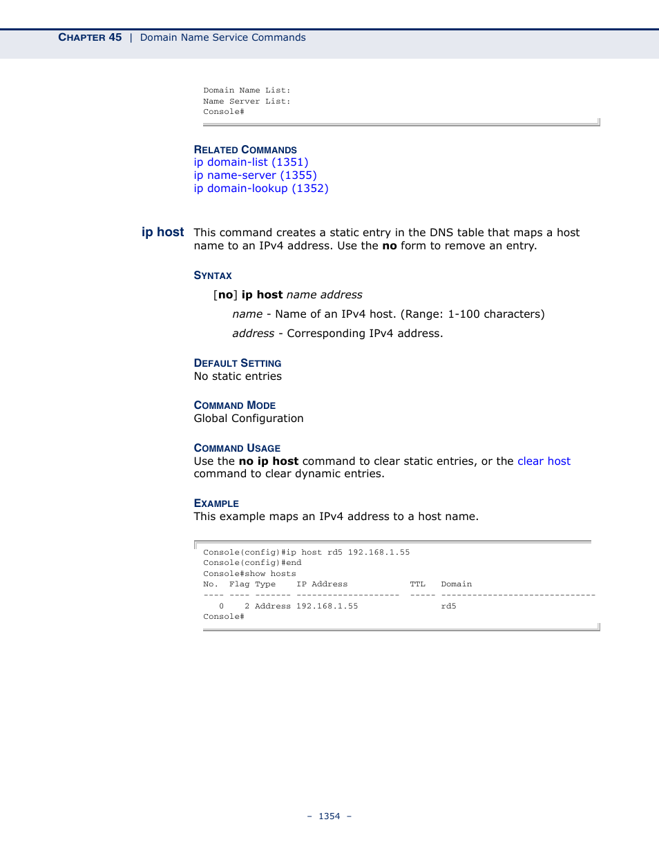 Ip host | LevelOne GTL-2691 User Manual | Page 1354 / 1644