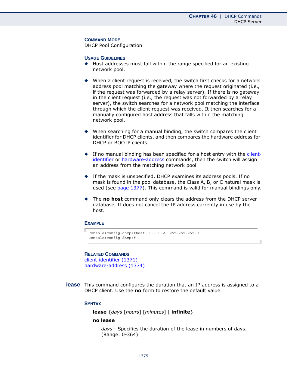 Lease, Lease 1375 | LevelOne GTL-2691 User Manual | Page 1375 / 1644
