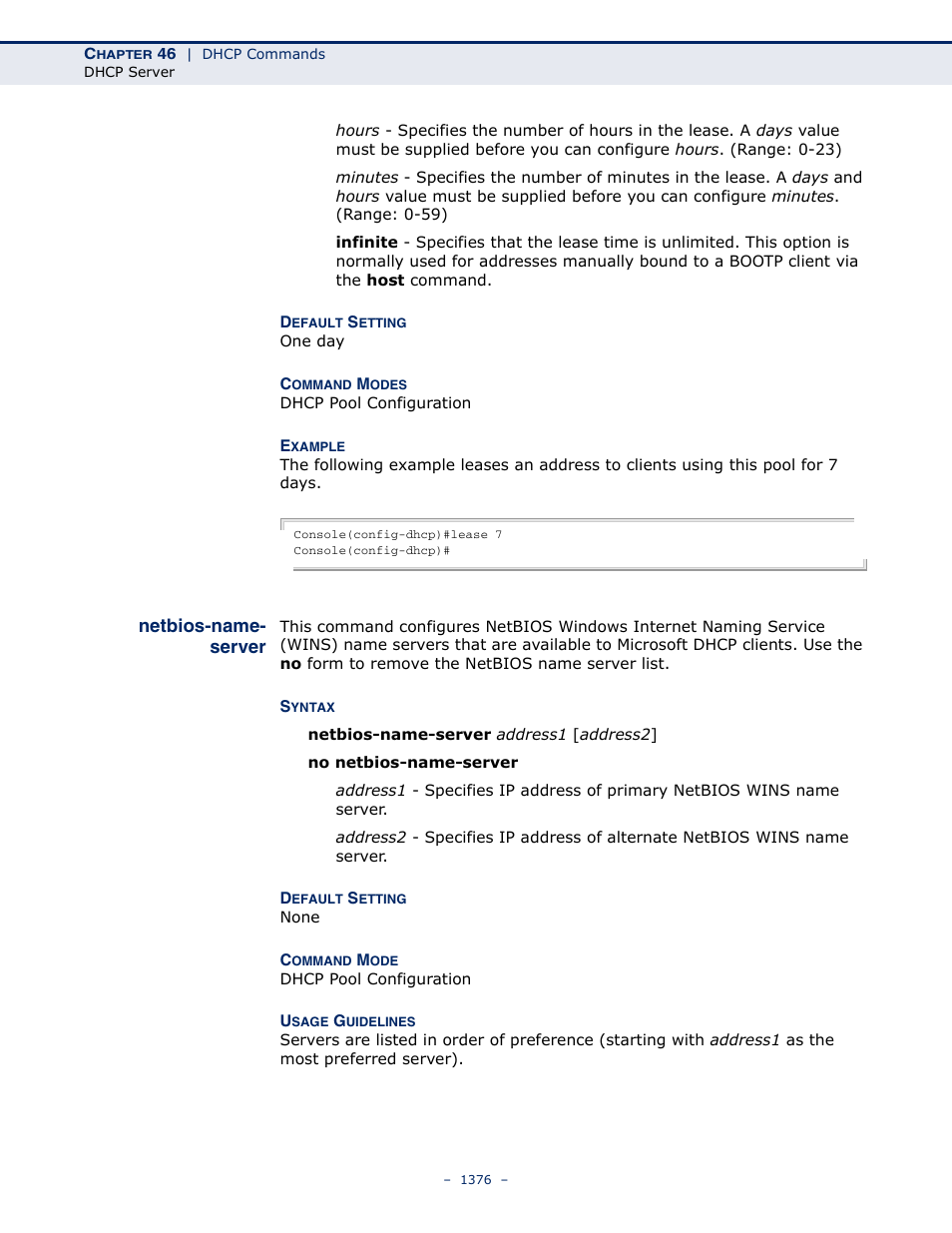 Netbios-name- server, Netbios-name-server 1376, Netbios-name-server | LevelOne GTL-2691 User Manual | Page 1376 / 1644