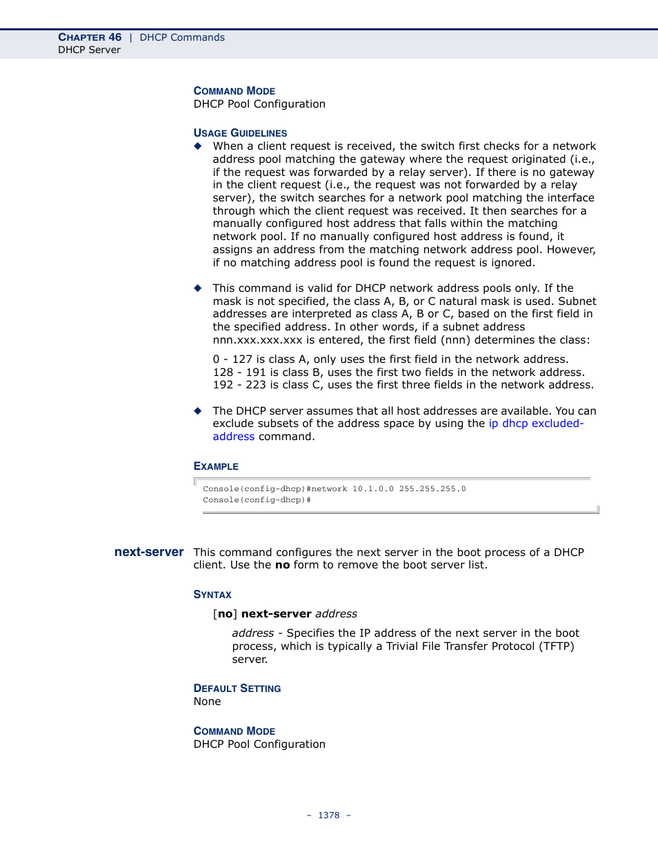 Next-server, Next-server 1378 | LevelOne GTL-2691 User Manual | Page 1378 / 1644