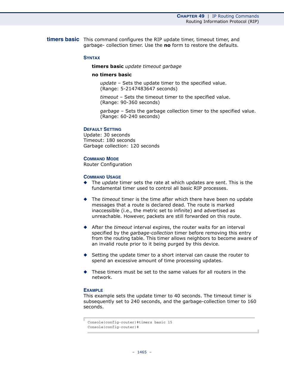 Timers basic | LevelOne GTL-2691 User Manual | Page 1465 / 1644