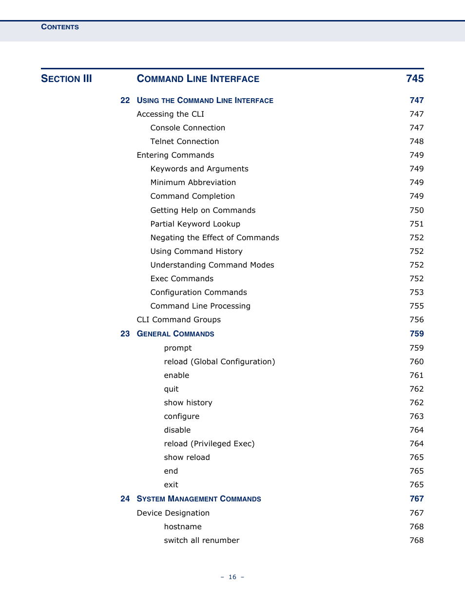 Iii c | LevelOne GTL-2691 User Manual | Page 16 / 1644