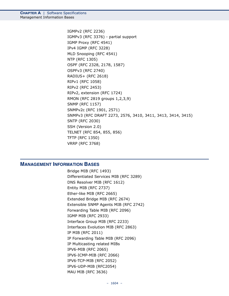 Management information bases | LevelOne GTL-2691 User Manual | Page 1604 / 1644