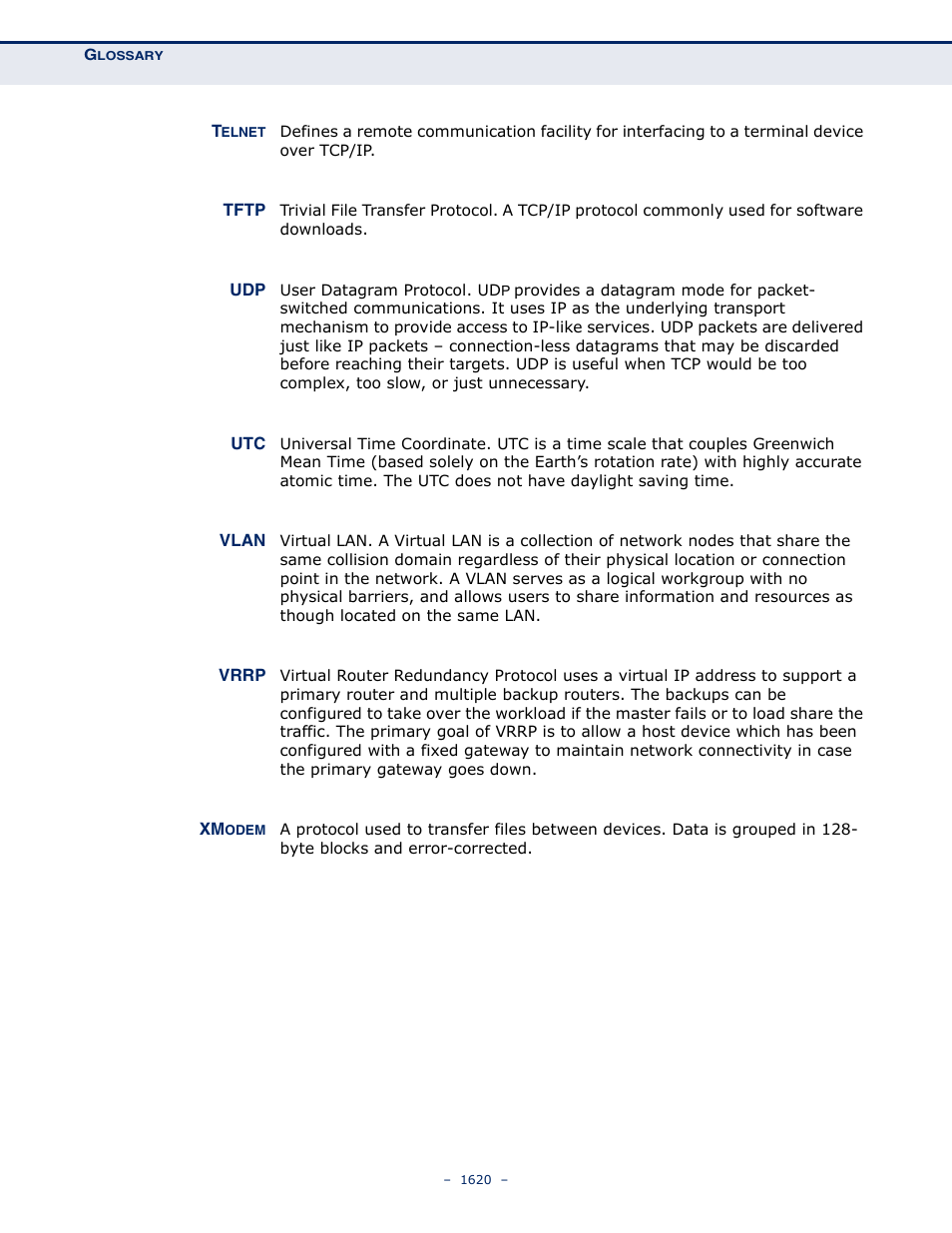 LevelOne GTL-2691 User Manual | Page 1620 / 1644