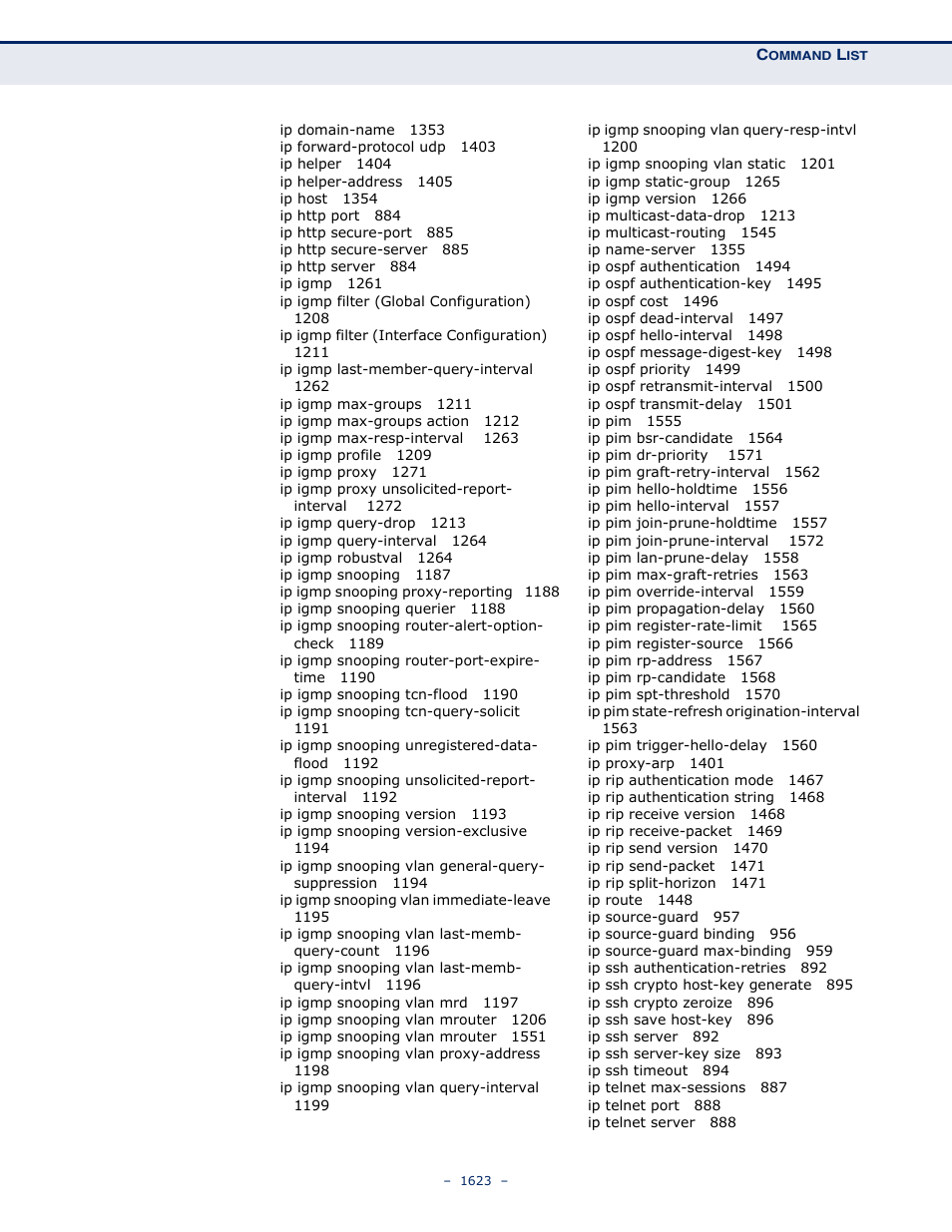 LevelOne GTL-2691 User Manual | Page 1623 / 1644