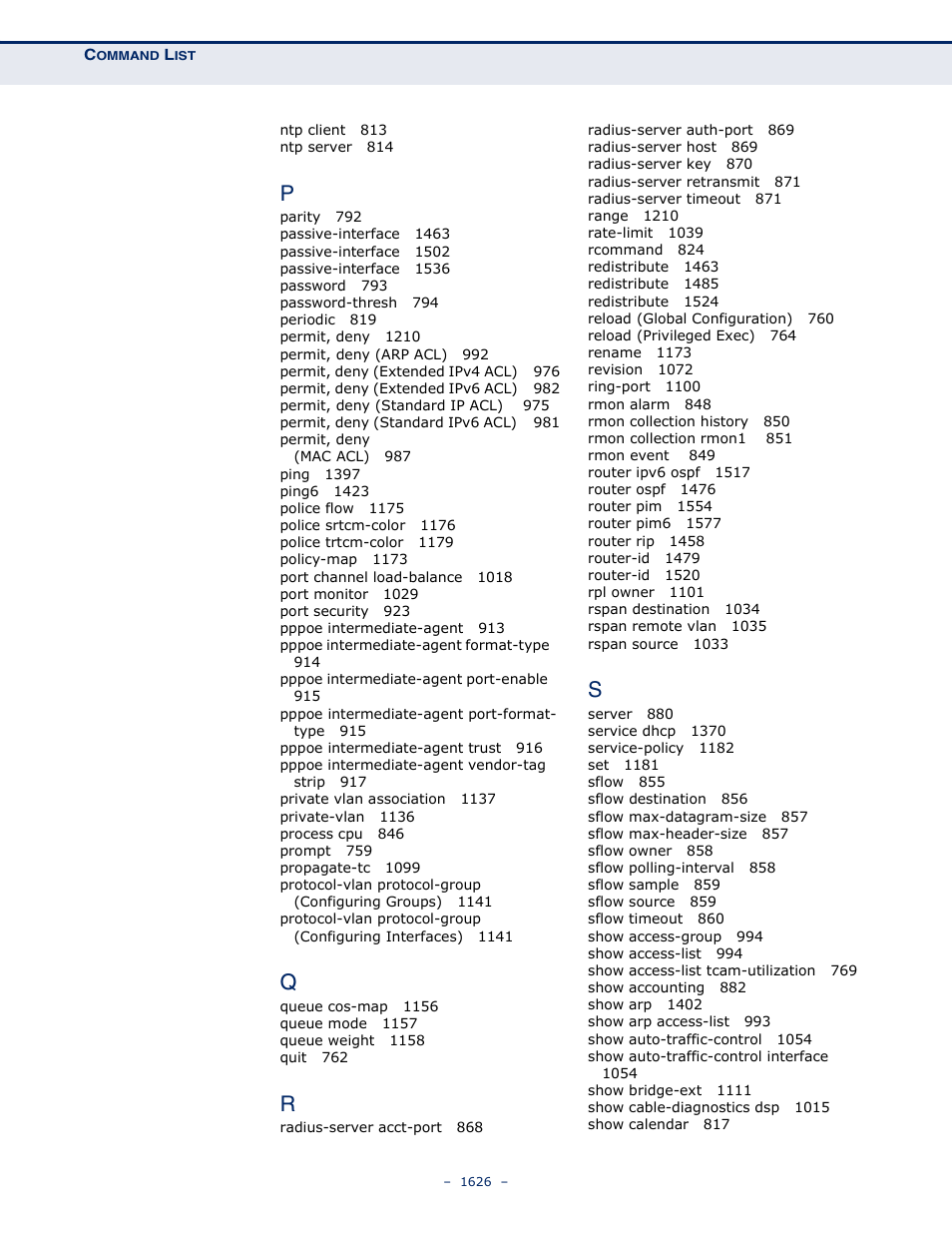 LevelOne GTL-2691 User Manual | Page 1626 / 1644