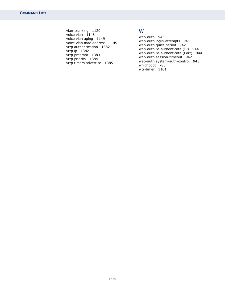 LevelOne GTL-2691 User Manual | Page 1630 / 1644