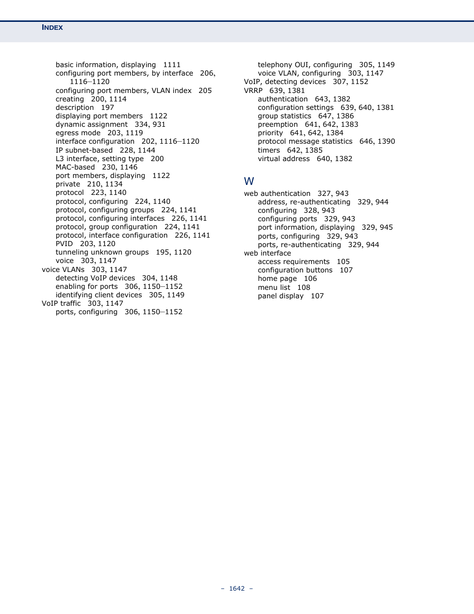 LevelOne GTL-2691 User Manual | Page 1642 / 1644