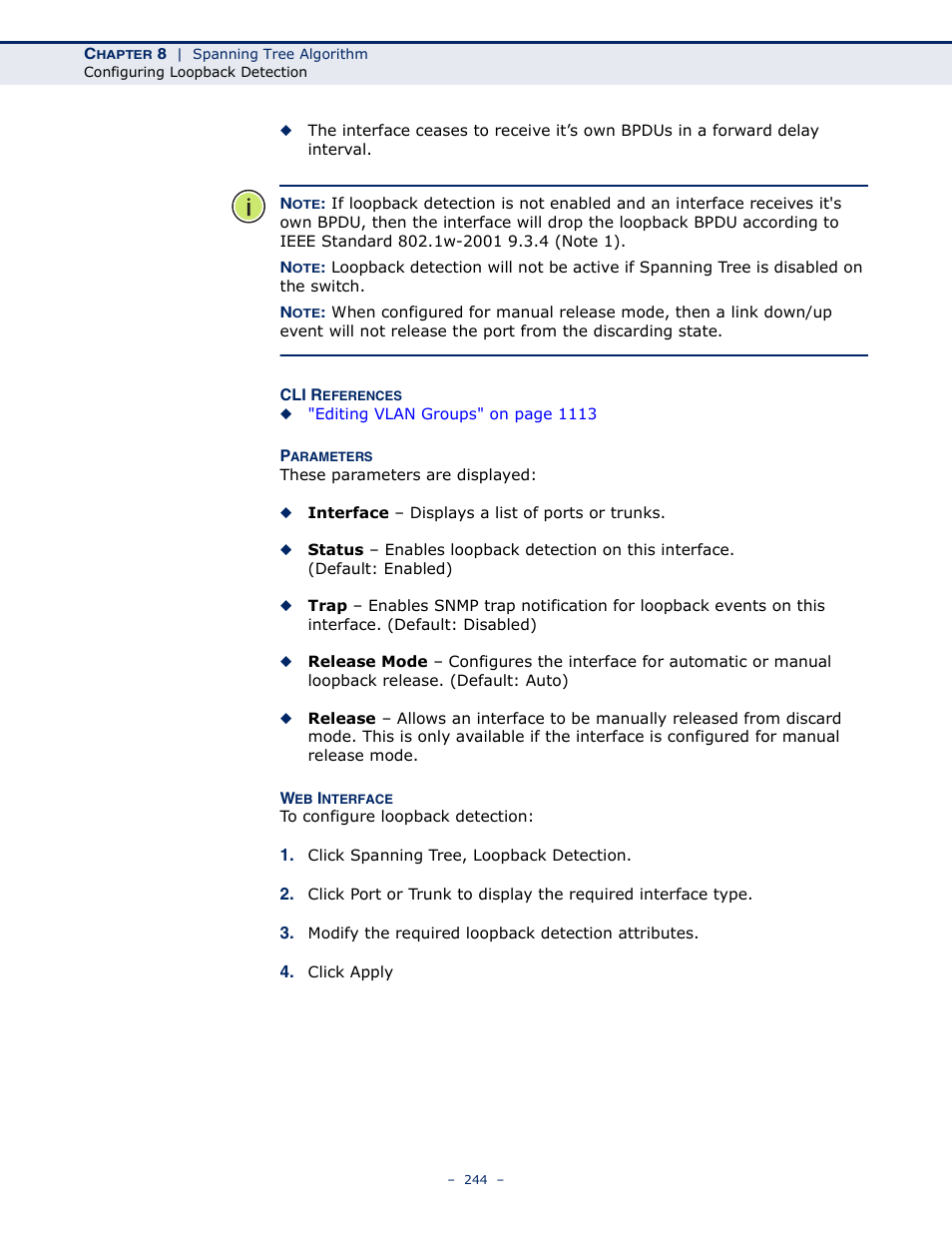 LevelOne GTL-2691 User Manual | Page 244 / 1644