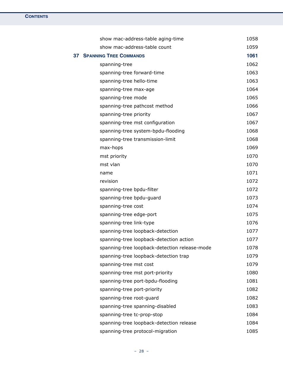 LevelOne GTL-2691 User Manual | Page 28 / 1644