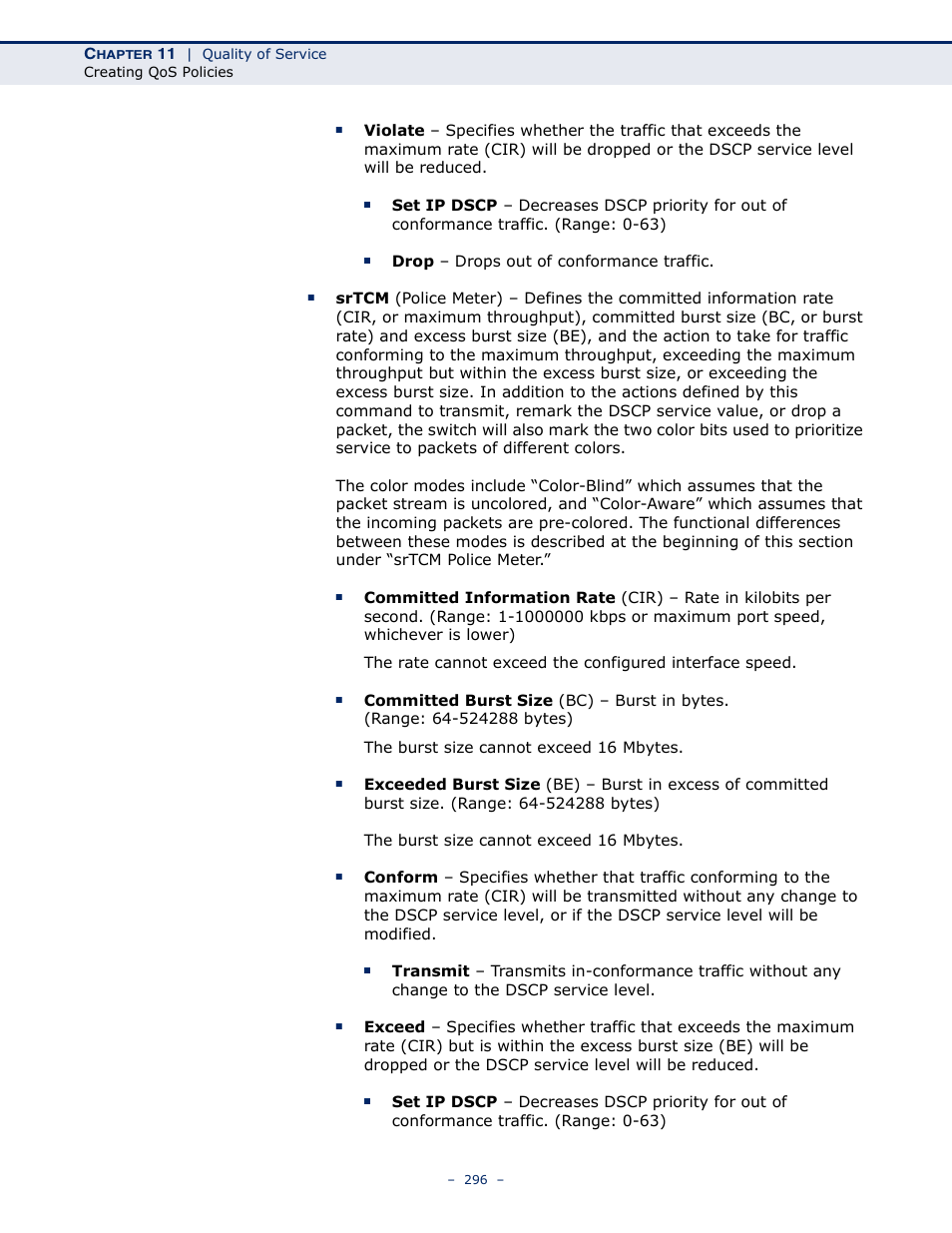 LevelOne GTL-2691 User Manual | Page 296 / 1644