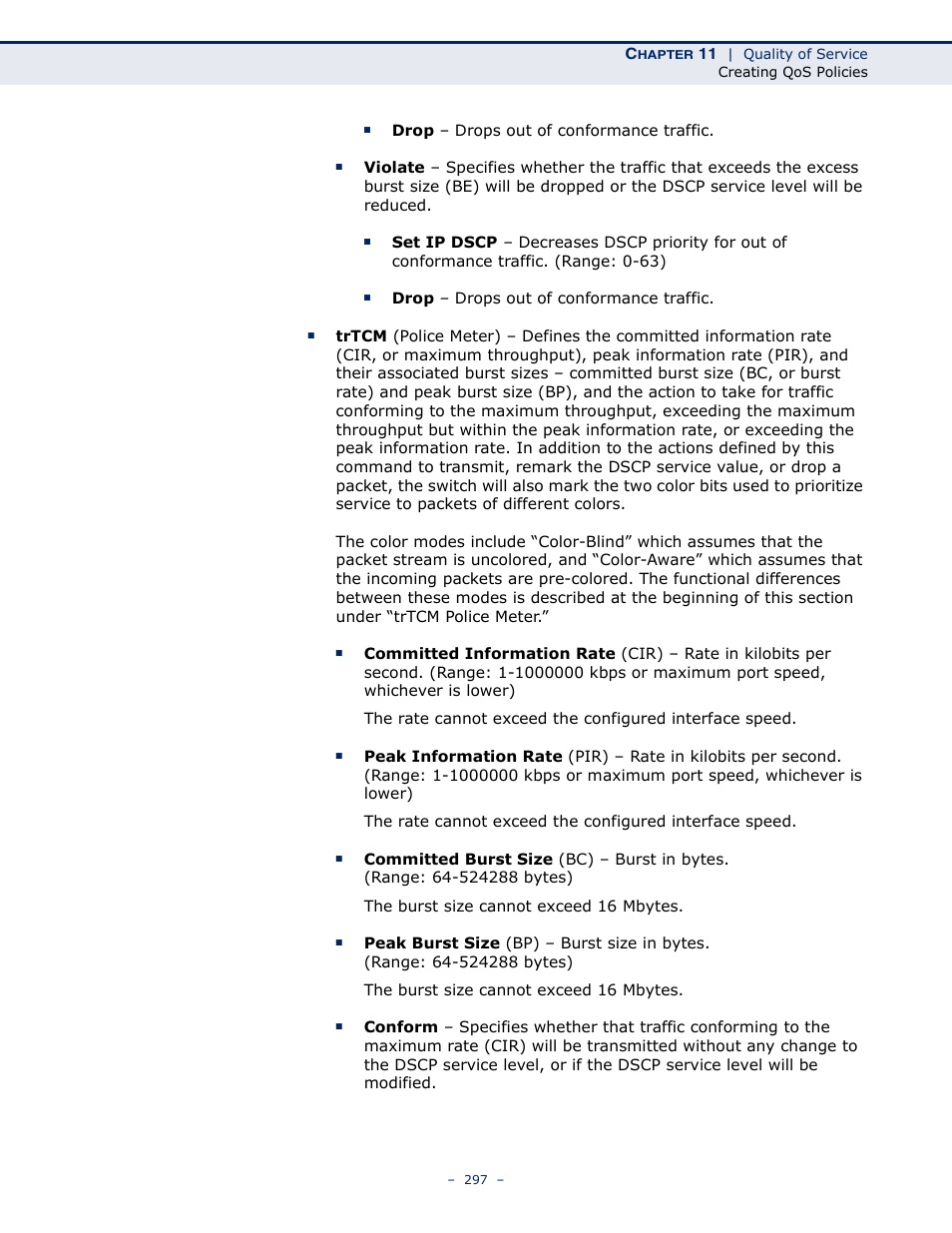 LevelOne GTL-2691 User Manual | Page 297 / 1644