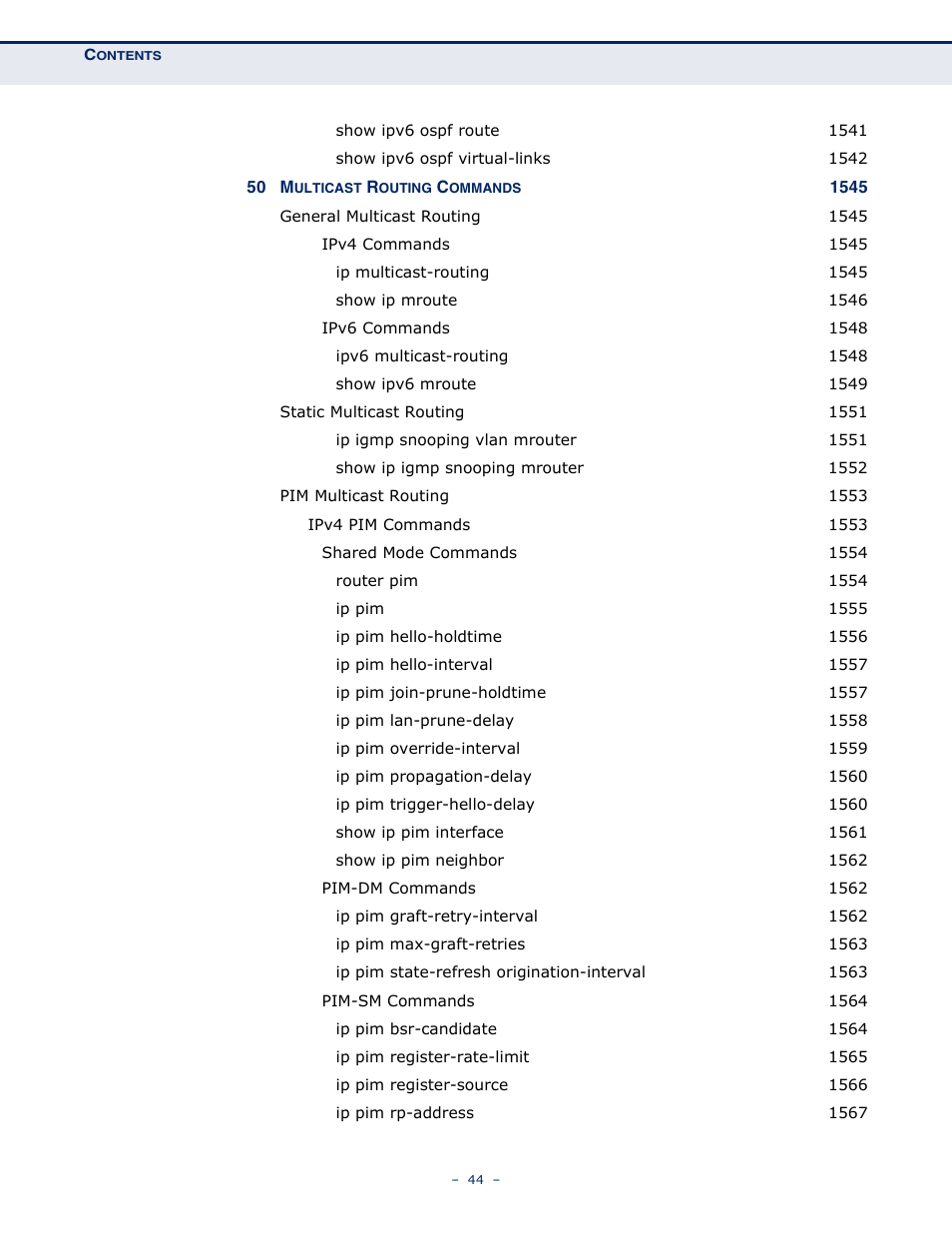 LevelOne GTL-2691 User Manual | Page 44 / 1644
