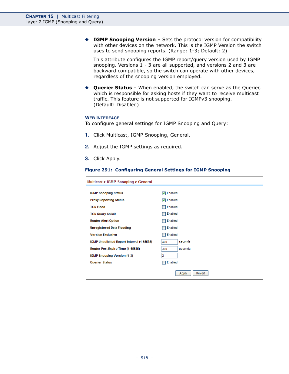 LevelOne GTL-2691 User Manual | Page 518 / 1644