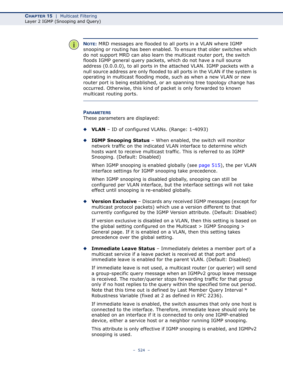 LevelOne GTL-2691 User Manual | Page 524 / 1644