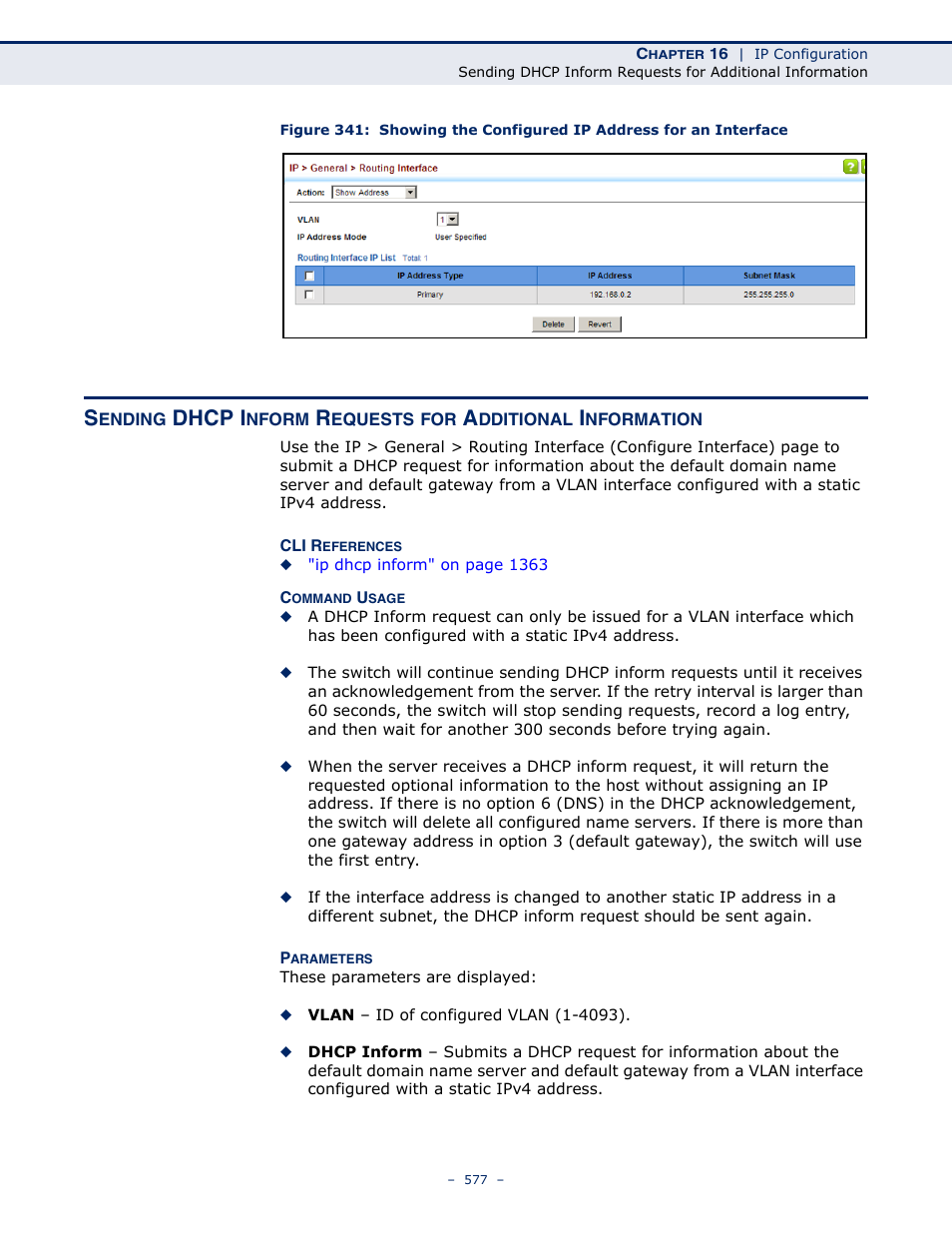 Dhcp i | LevelOne GTL-2691 User Manual | Page 577 / 1644