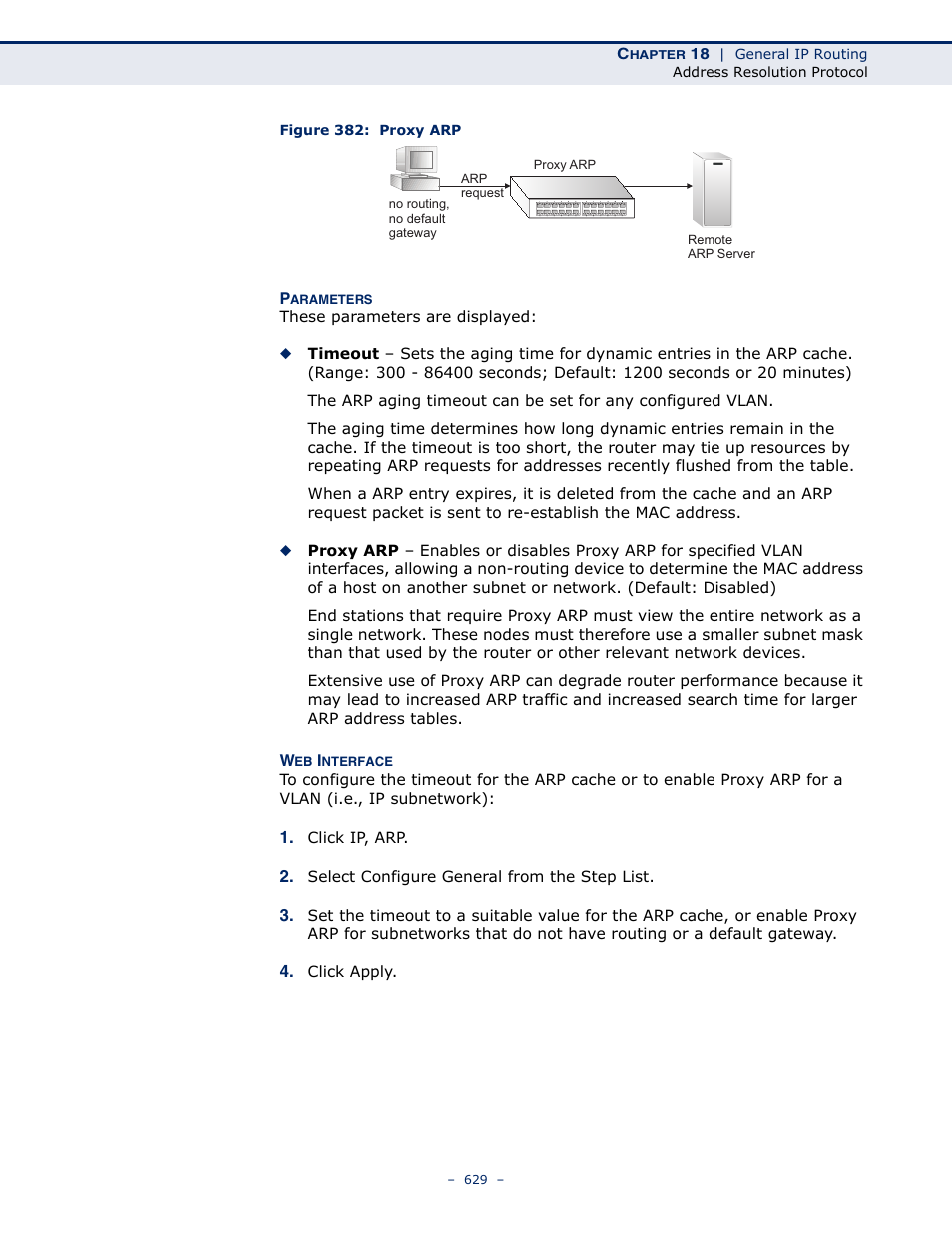 Figure 382: proxy arp | LevelOne GTL-2691 User Manual | Page 629 / 1644