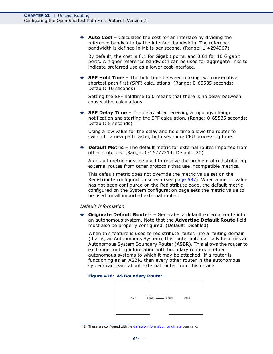 Figure 426: as boundary router | LevelOne GTL-2691 User Manual | Page 674 / 1644