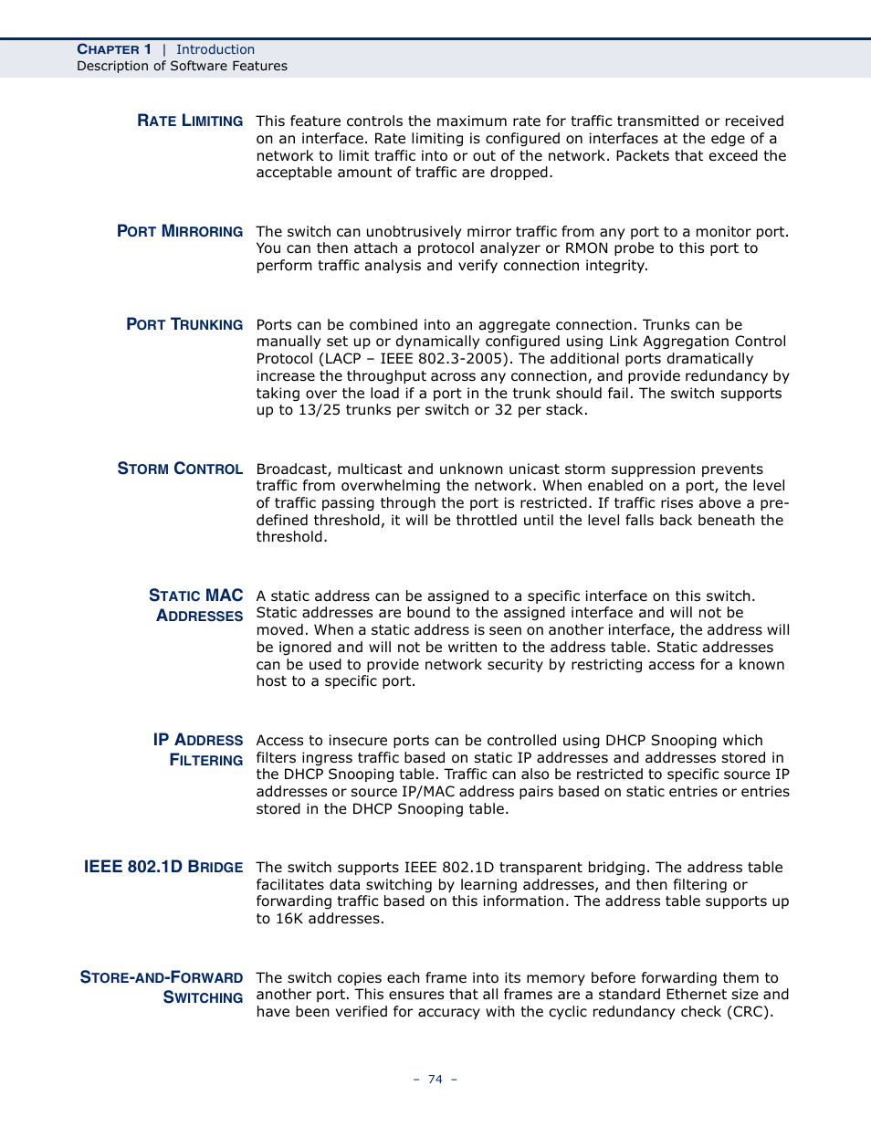 LevelOne GTL-2691 User Manual | Page 74 / 1644
