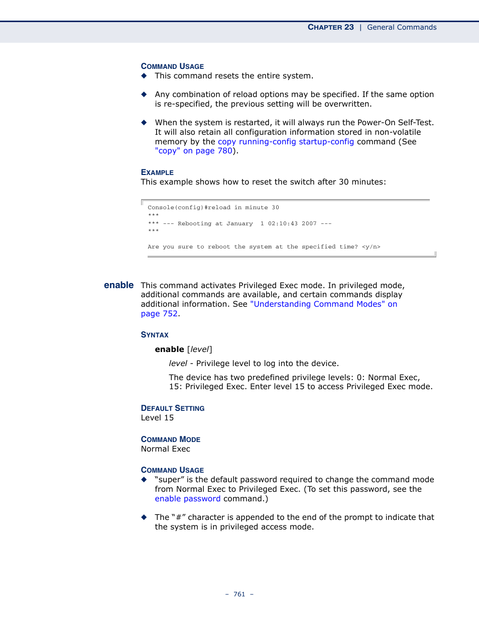 Enable, Enable 761 | LevelOne GTL-2691 User Manual | Page 761 / 1644