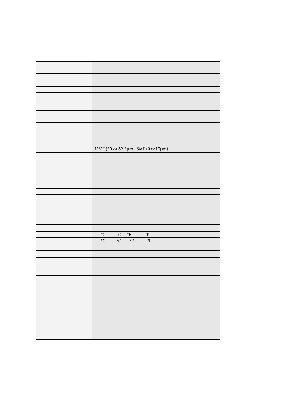 Specifications | LevelOne IES-0810 User Manual | Page 12 / 13