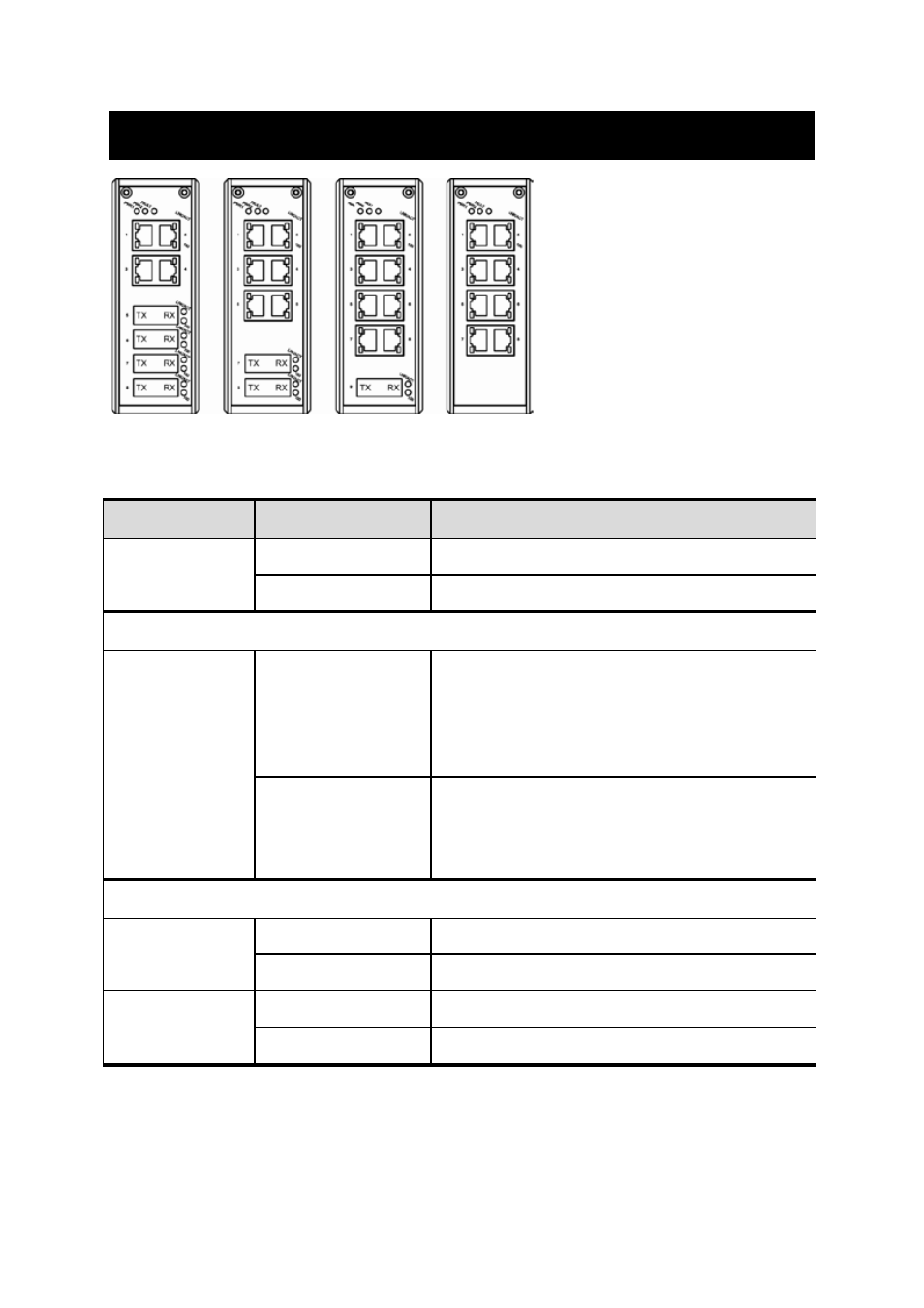 Front panel display, Status leds, Ront | Anel, Isplay | LevelOne IES-0820 User Manual | Page 6 / 16